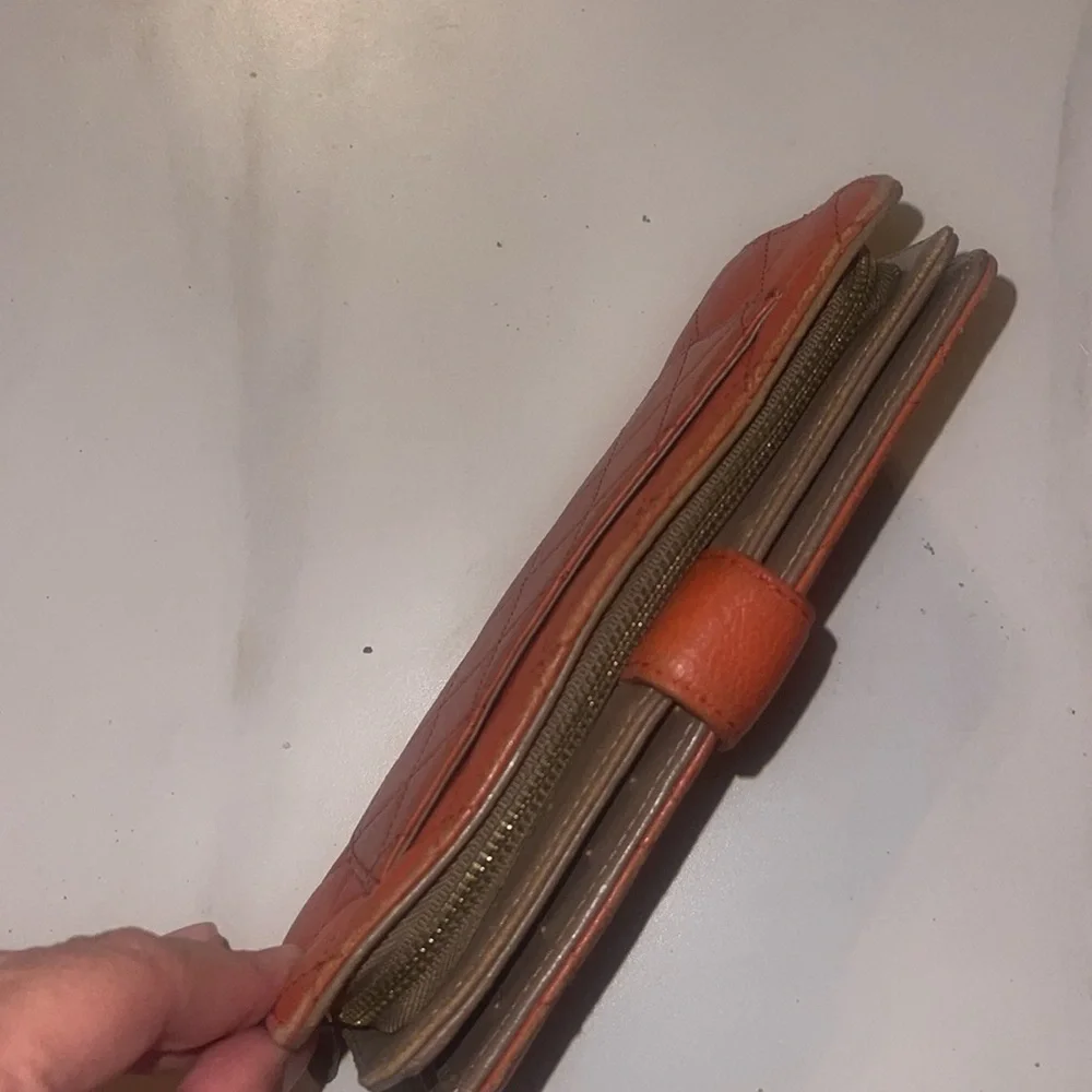 Vintage CHANEL CC Quilted Lambskin Long Wallet